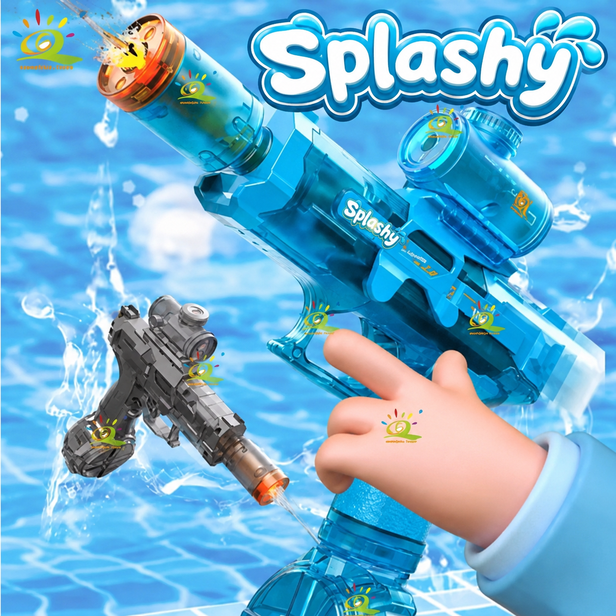 Splashy — Pistola de agua de alta presión