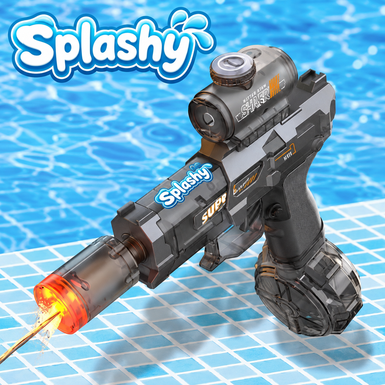 Splashy — Pistola de agua de alta presión