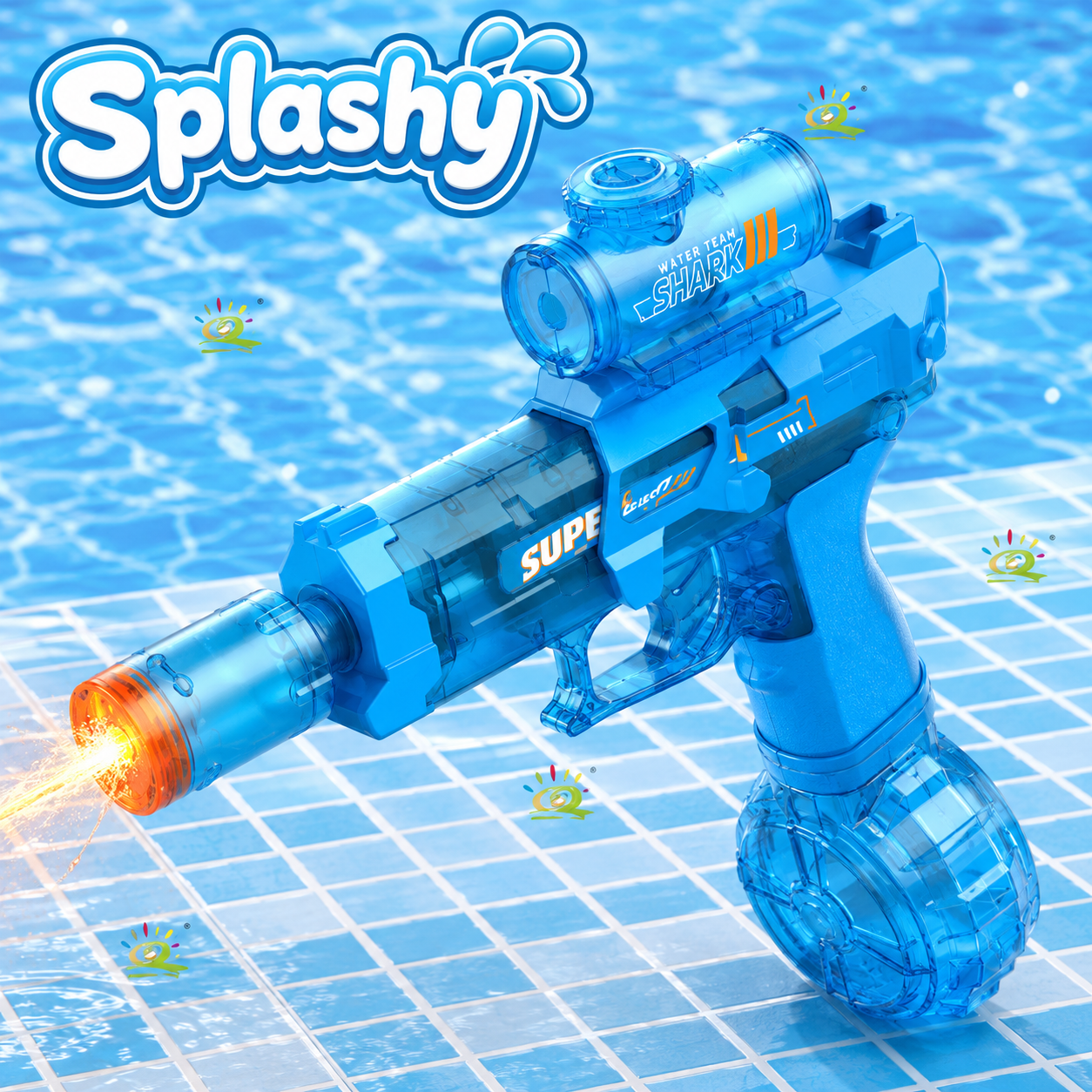 Splashy — Pistola de agua de alta presión